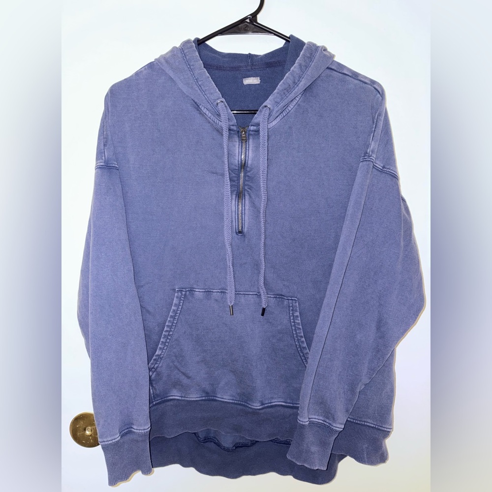 Aerie Navy Knit Sweater